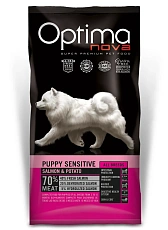 Optimanova Puppy Sensitive (Лосось и картофель)